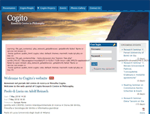 Tablet Screenshot of cogito.lagado.org